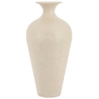 Metalen vaas sand texture 9.5×17.5x40cm