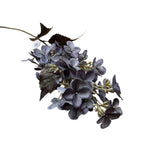 Kunsttak Hortensia grijs/paars