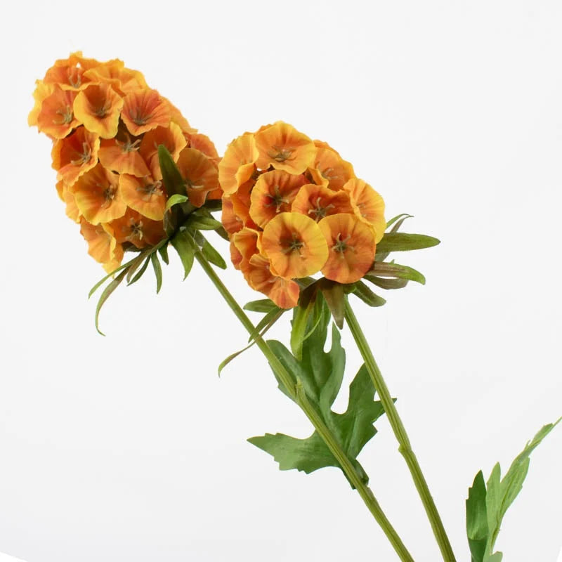 Kunstbloem vingerhoed 60cm oranje