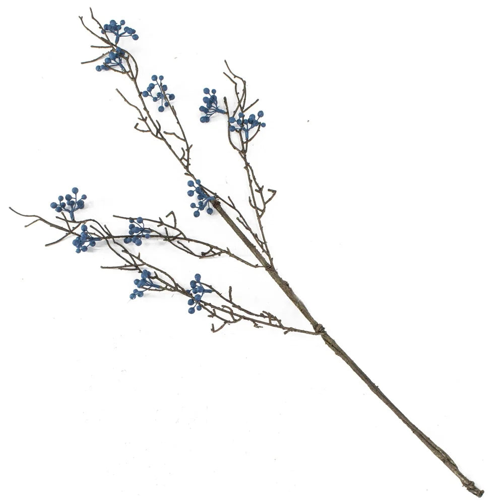 Kunsttak berry blauw