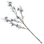 Kunsttak berry blauw
