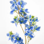 Kunstbloem bloesem blauw