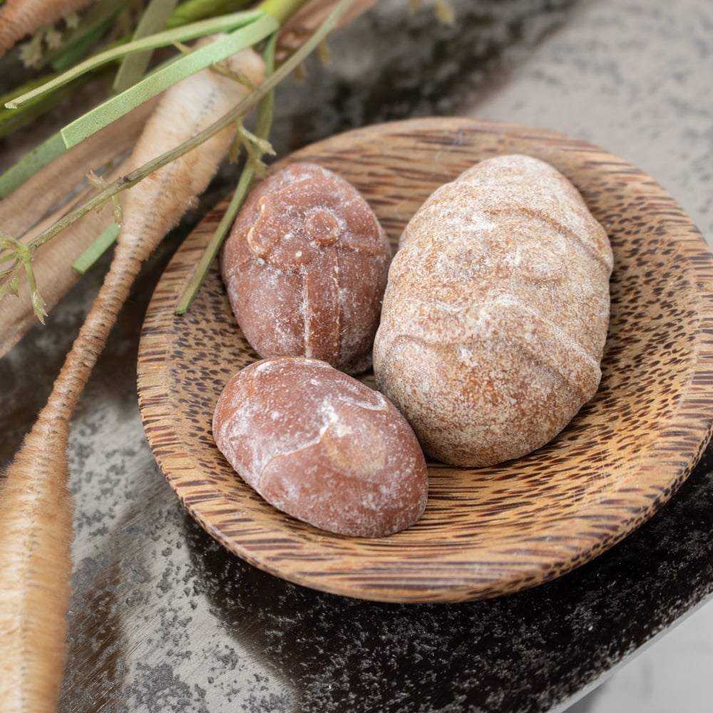 Rond coconut-schaaltje – natuurlijk en decoratief