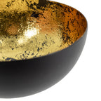 Zwart schaaltje met gouden details – luxe opbergaccessoire voor sieraden, sleutels en kleine items