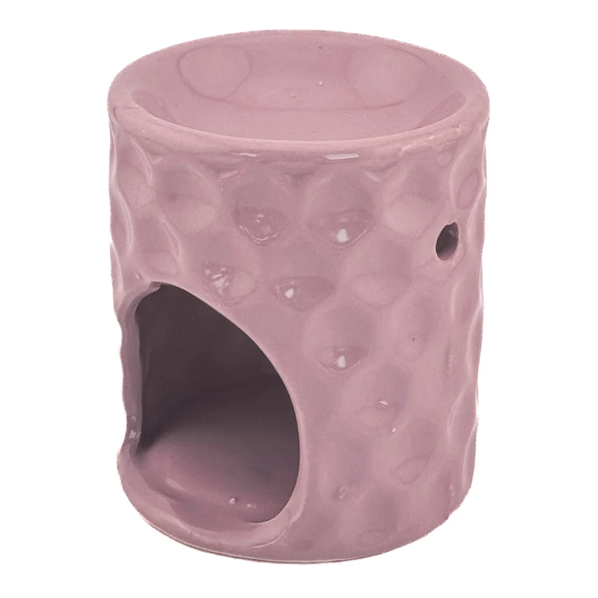 Geurbrander comb mini – roze – voor amberblokjes & olie