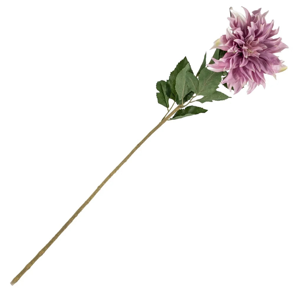 Kunstbloem dahlia roze / paars