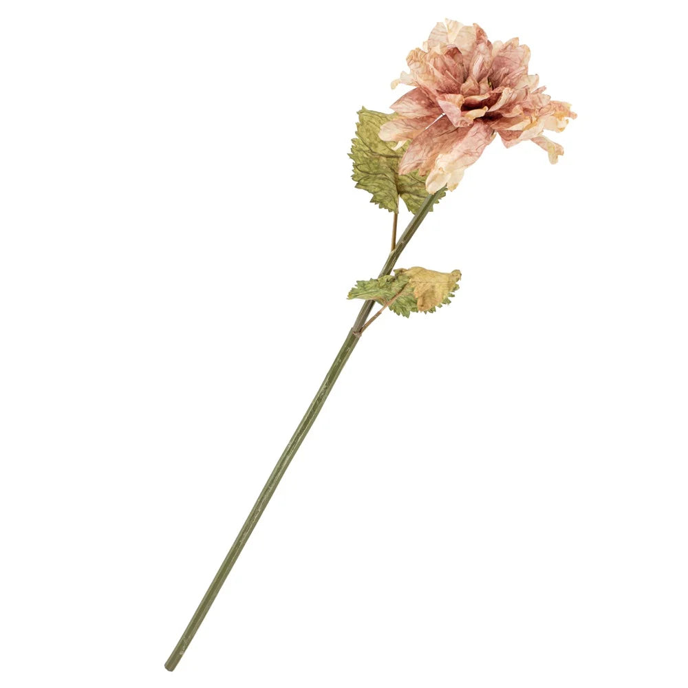 Kunstbloem dahlia oudroze