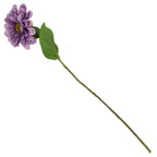 Kunstbloem Zinnia 45cm paars