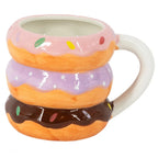 Aardewerk mok donut