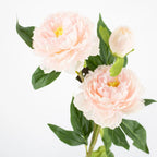 Kunstbloem pioen roze
