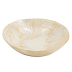 Rond gouden schelp-schaaltje – stijlvol opbergaccessoire voor sieraden, sleutels en kleine items