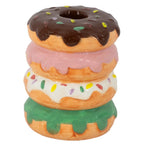 Aardewerk kaarsenstandaard donuts