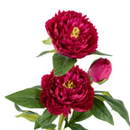 Kunstbloem pioen fuchsia