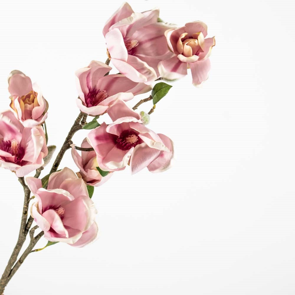 Kunsttak magnolia roze