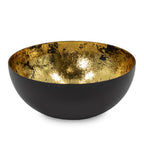 Zwart schaaltje met gouden details – luxe opbergaccessoire voor sieraden, sleutels en kleine items