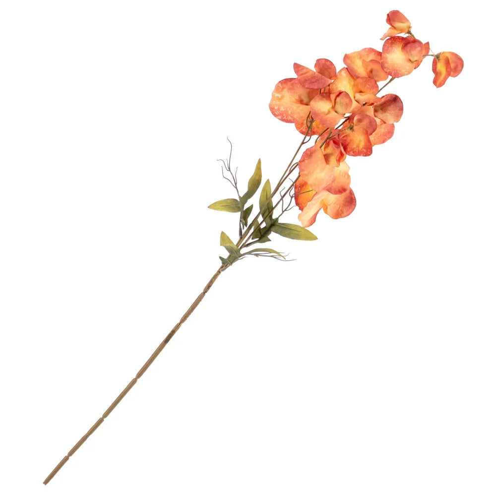 Kunstbloem kittelbloem oranje