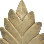 Metalen standaard blad 11x11x42cm