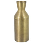 Vaas metaal goud 7×9,5x25cm