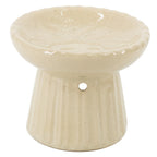 Geurbrander Lotus Keramiek Zand – Theelicht Aroma Brander voor Waxmelts, Geurolie & Amberblokjes
