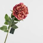 Kunstbloem pioen roze / paars