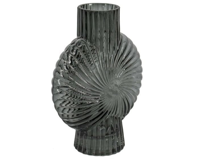Glazen vaas schelp (Klein) 16x8x20cm