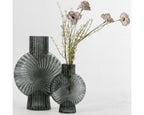 Glazen vaas schelp (Klein) 16x8x20cm