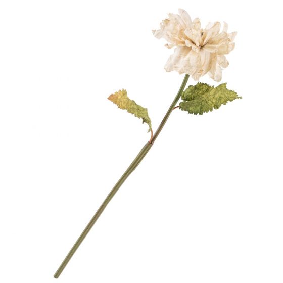 Kunstbloem dahlia creme