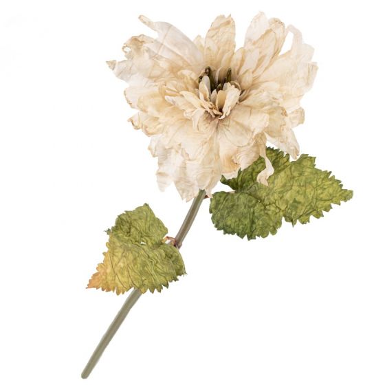 Kunstbloem dahlia creme