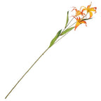 Kunstbloem tijgerlelie 100cm oranje
