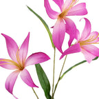 Kunstbloem tijgerlelie 100cm paars