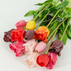 Kunsttulp real touch geel