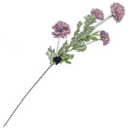 Kunsttak chrysant paars